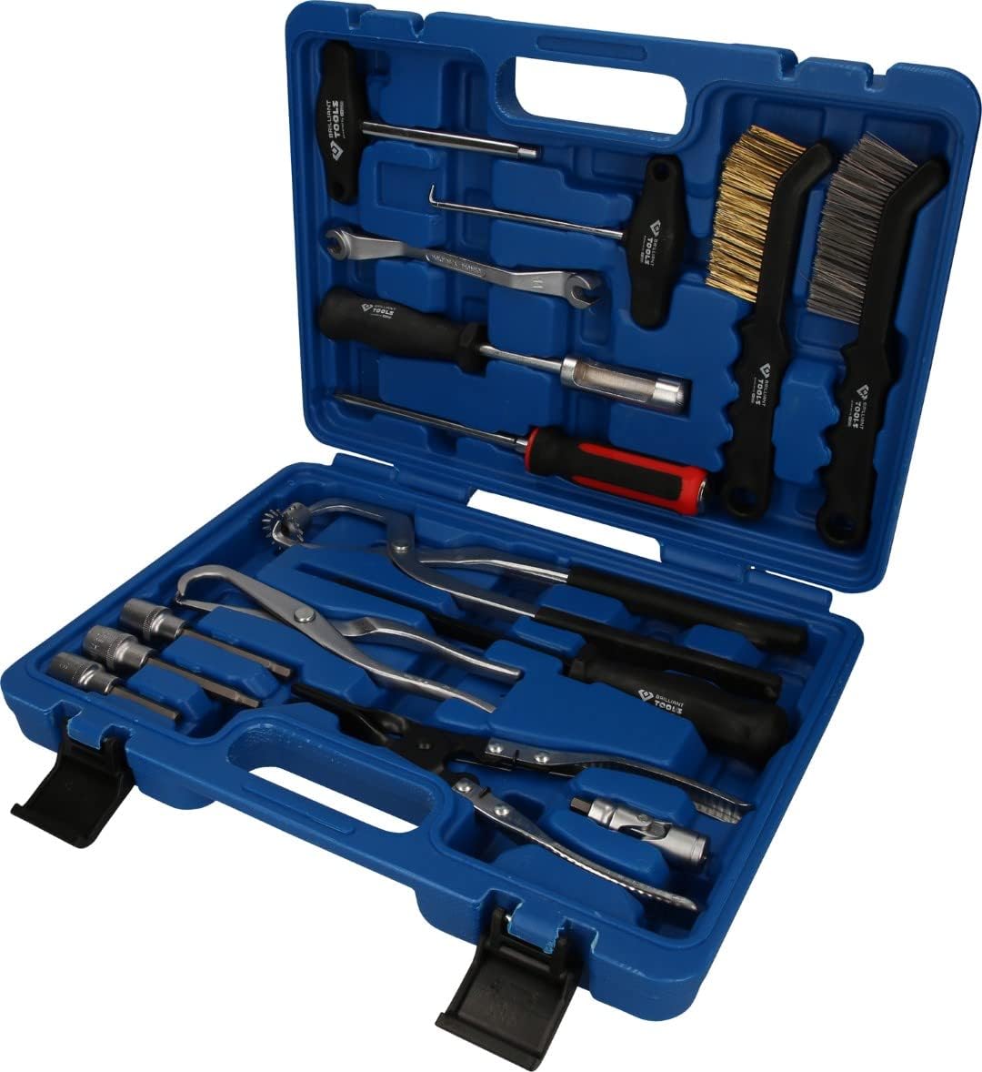 15pc Universal Brake Tool Set by Brilliant Tools