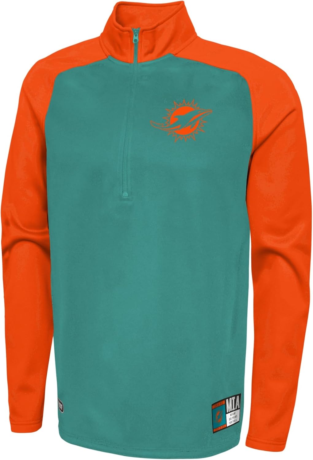 Outerstuff NFL Men's O-Line Performance 1/4 Zip Pullover Fleece Top