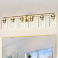 6-Light Vanity Light Gold SK106G - Modern Bathroom Accent