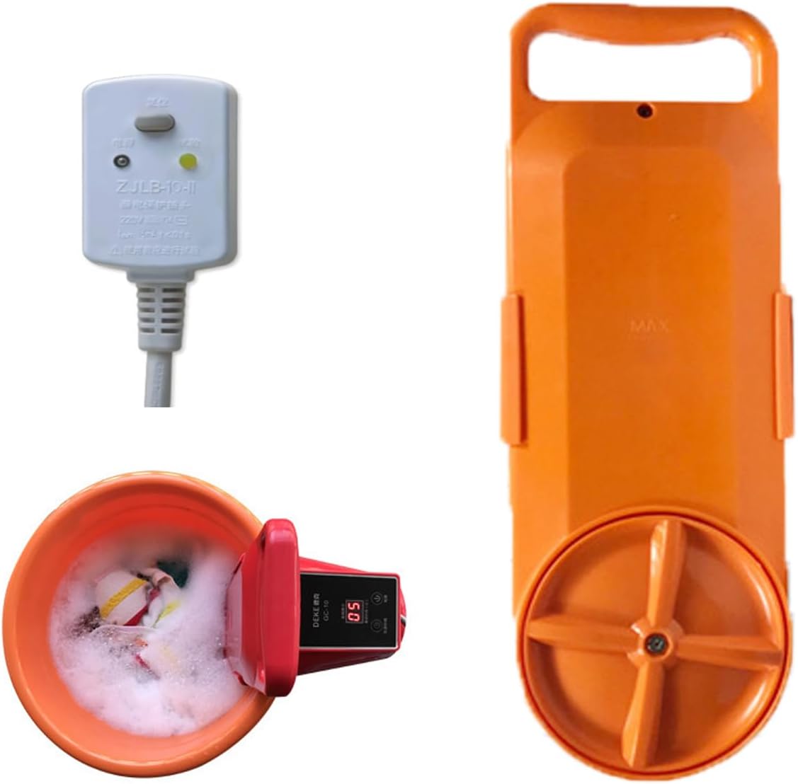 Compact Mini Washer with Digital Display - Laundry on the Go!