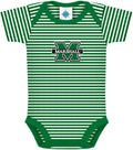 Creative Knitwear College Striped Bodysuit for Infants with Style