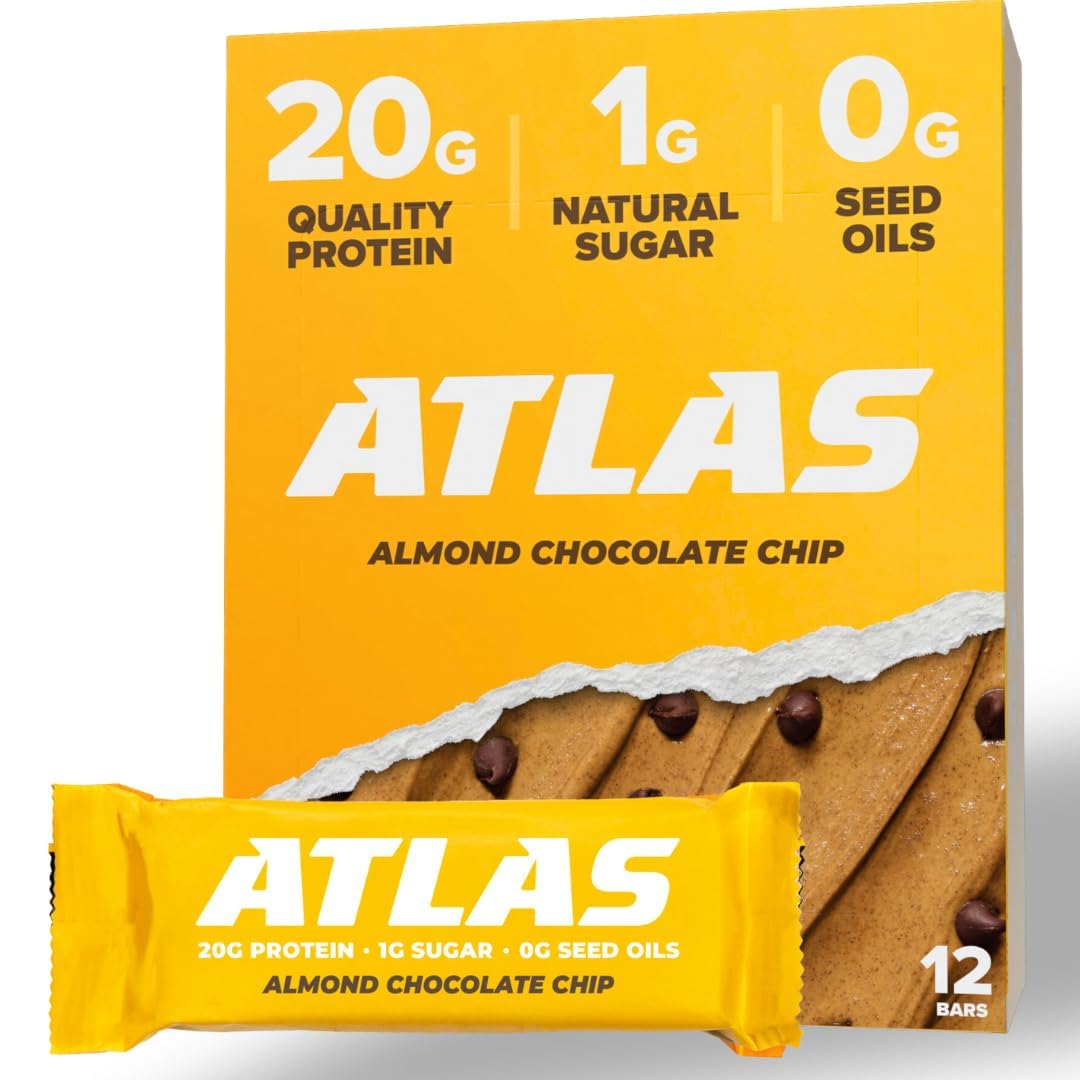 High Protein, Low Sugar Almond Chocolate Chip Bar