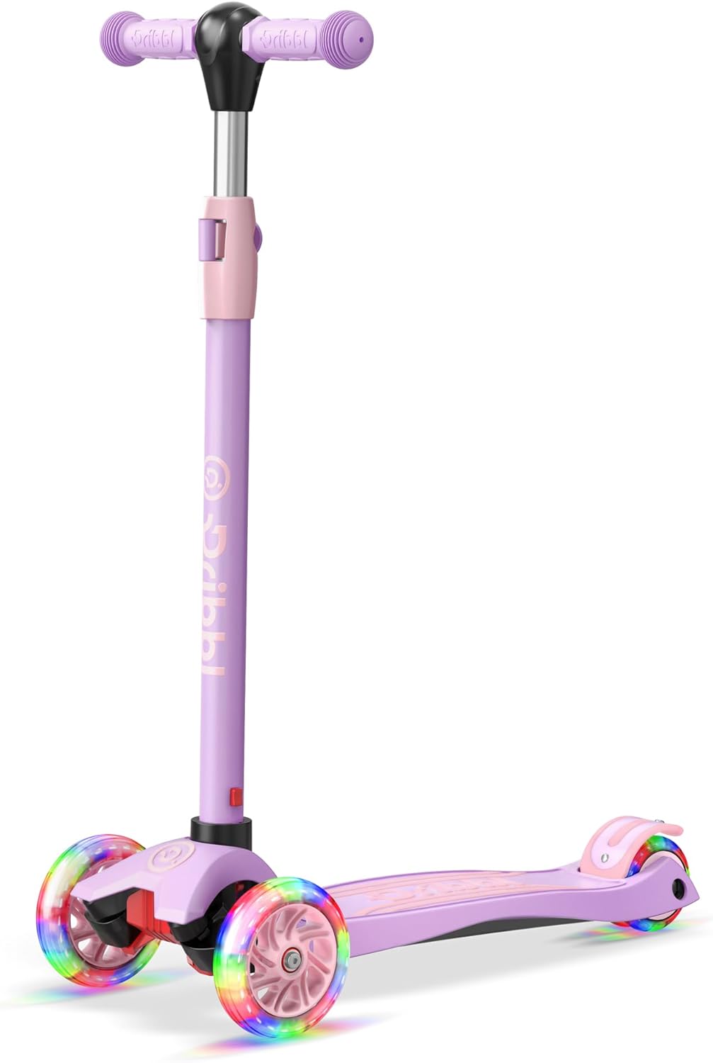 Dribbl 3-Wheel Kids Scooter with Adjustable Handlebar for Fun
