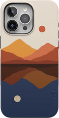 Casely iPhone 15 Pro Case Opposites Attract - Day & Night Colorblock