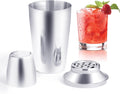 Premium Marbella Cocktail Shaker- Built-In Strainer for Perfect Cocktails!