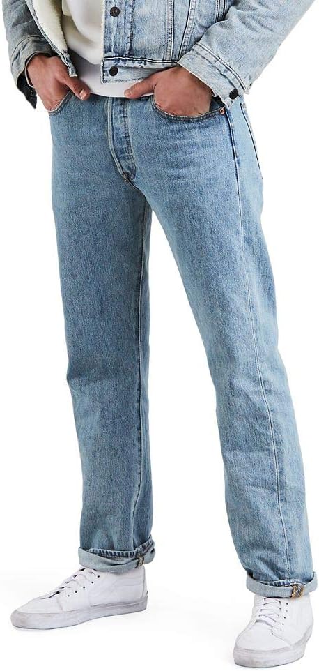 Levi's Men's 501 Original Fit Jeans for Timeless Style and Comfort