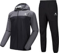 Sauna Suit for Men Sweat Suits Gym Jacket & Pants - Full Body Sweat