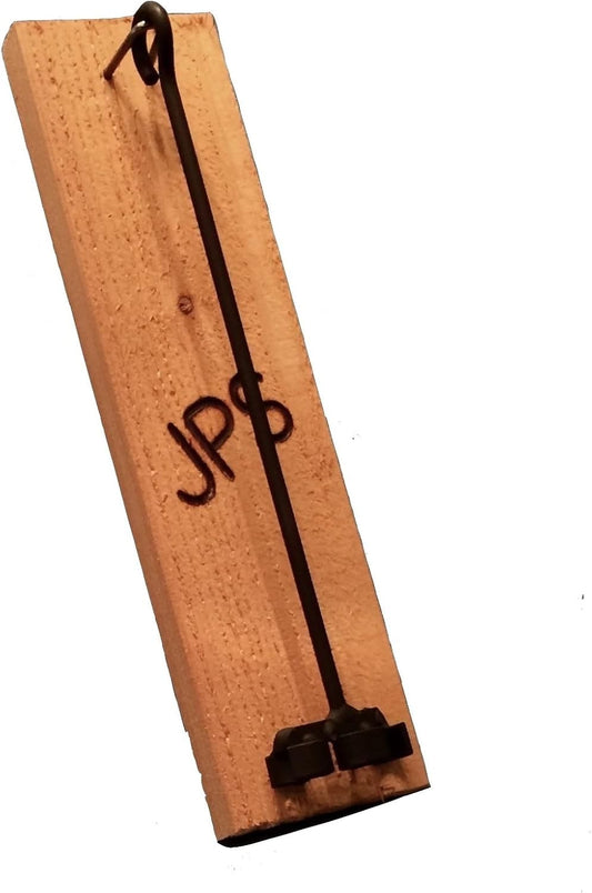 Personalized Miniature Steak Branding Iron with Cedar Board