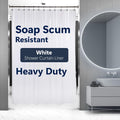 Epica Strongest Heavy-Duty Vinyl Shower Curtain Liner 72 in x 72 in