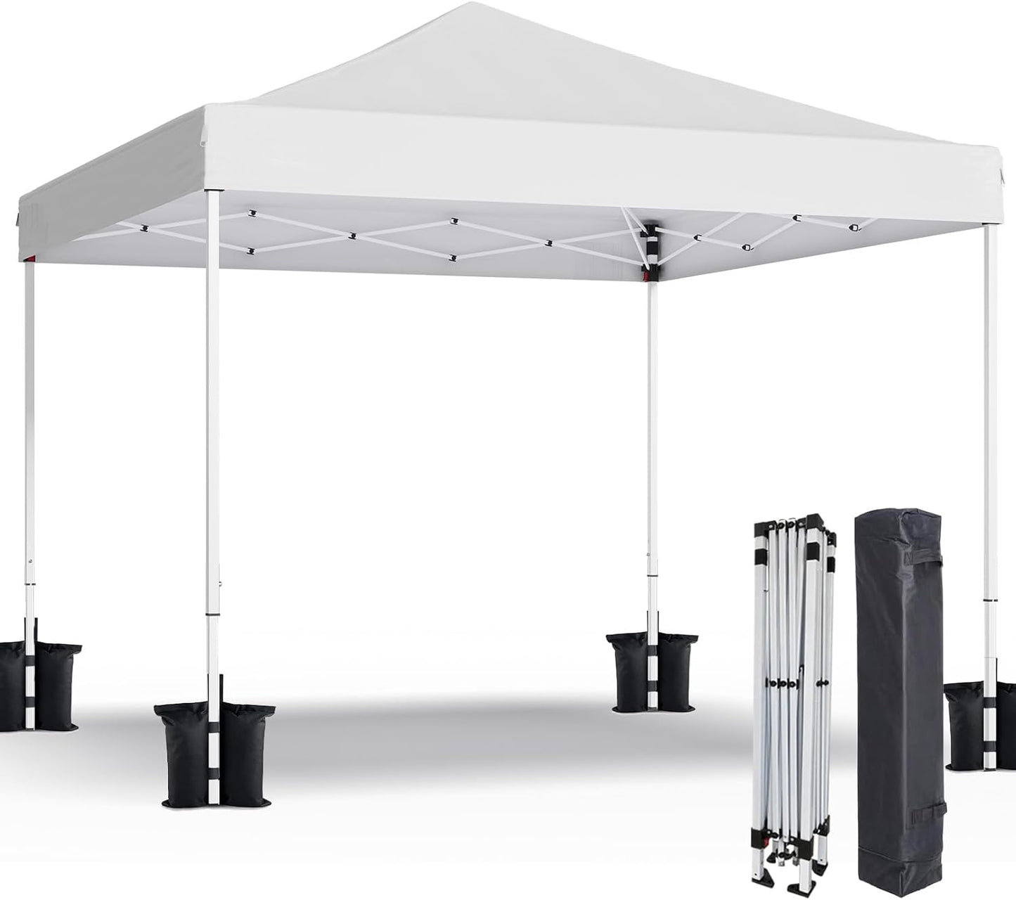 Shades 10x10 Pop Up Canopy for Outdoor Events and Camping