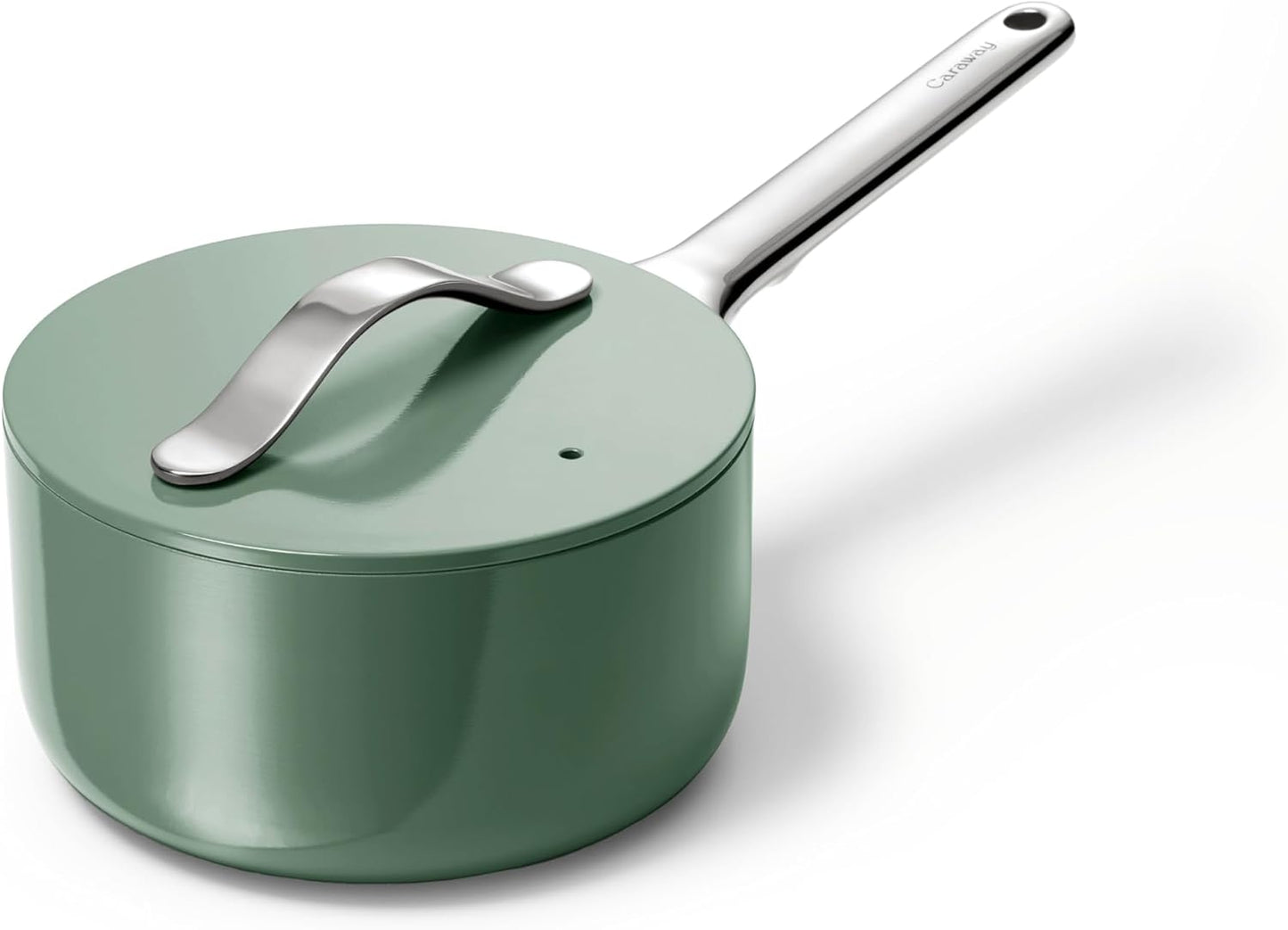 Caraway Nonstick Ceramic Sauce Pan - 1.75 qt - Sage Color