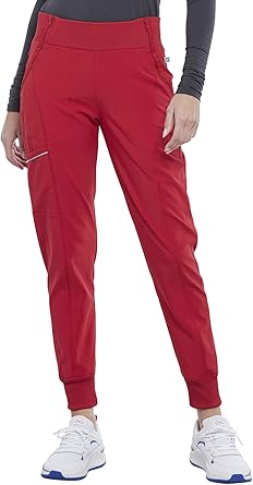 Jogger Scrub Pants for Women with 4-Way Stretch Comfort