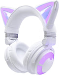 YOWU Cat Ear Headphones CE - Wired/Wireless Cat Ear Gaming Headset