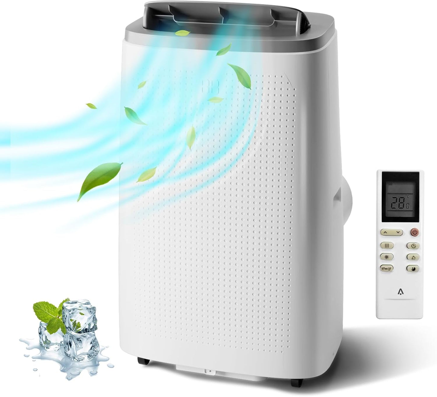 Powerful 14000BTU Portable AC - 3-in-1 Cooling Solution!