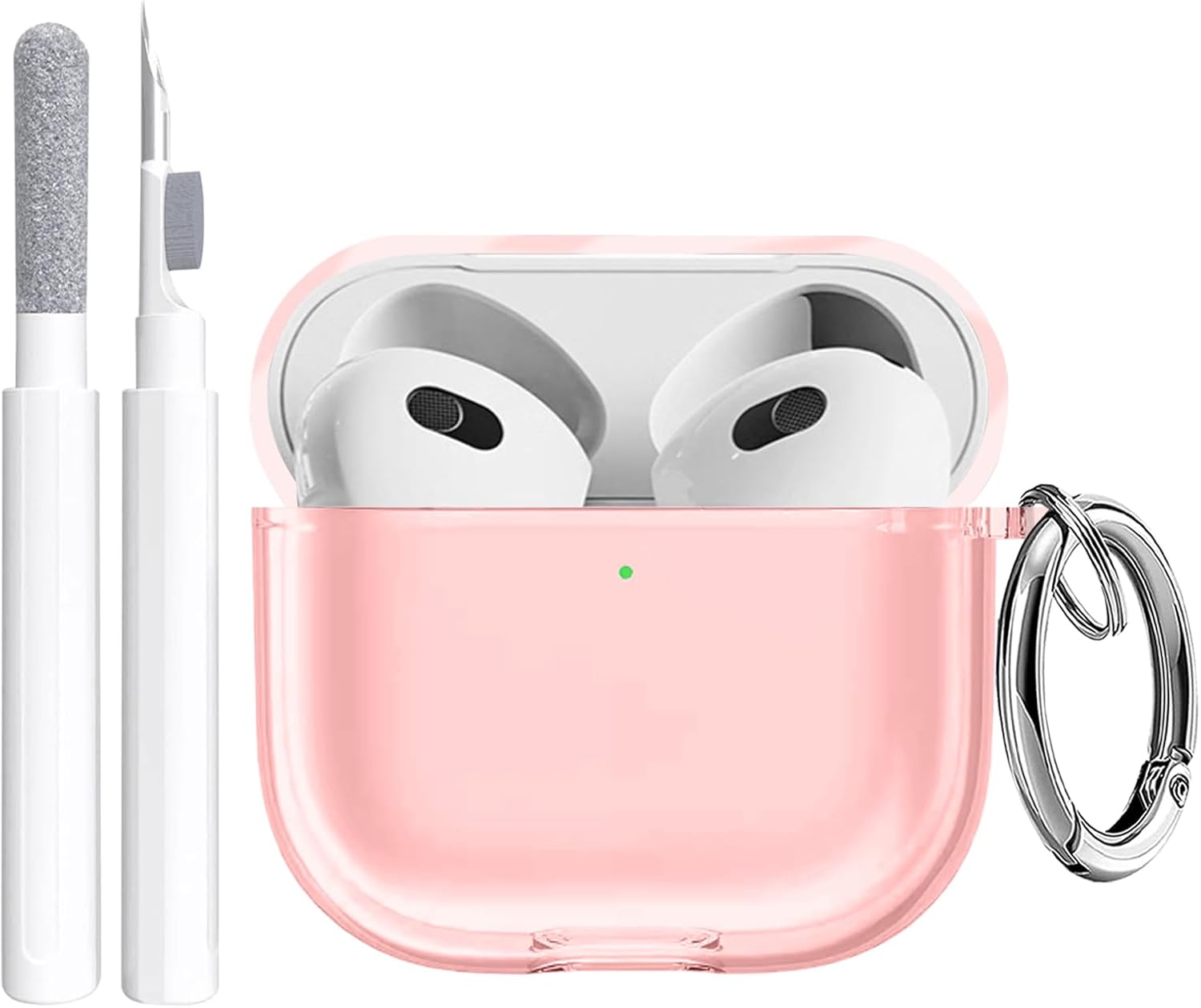 Maxjoy Silicone Airpods 4 Case Set - Cleaner & Keychain Included!