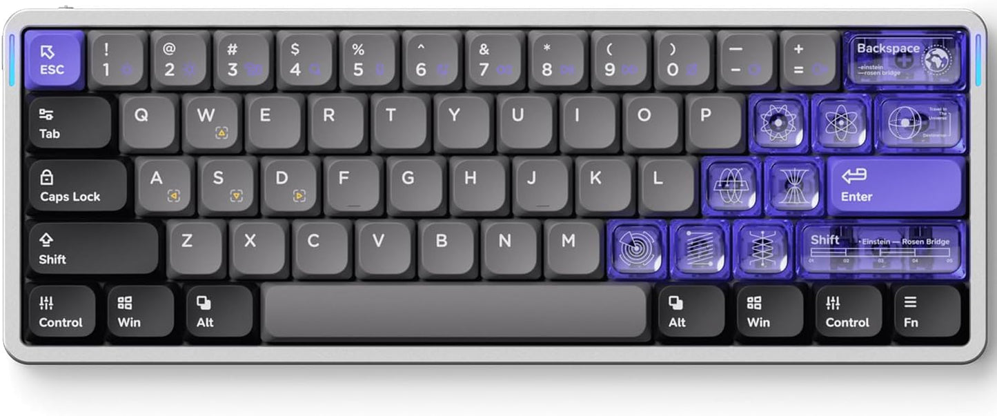 nuphy Air60 HE Gaming Keyboard with Adjustable Key Travel