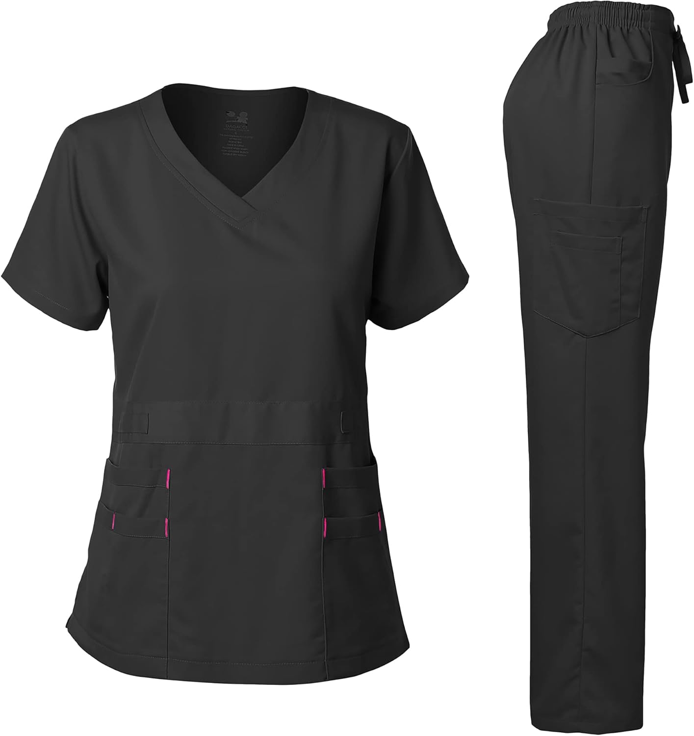 Dagacci Medical Uniform Women's Scrubs Set for Comfort and Style