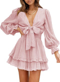 Floral Print Mini Dress for Women by AlvaQ Ideal for Spring Days