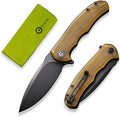 CIVIVI Praxis Pocket Folding Knife - Ultem Handle EDC