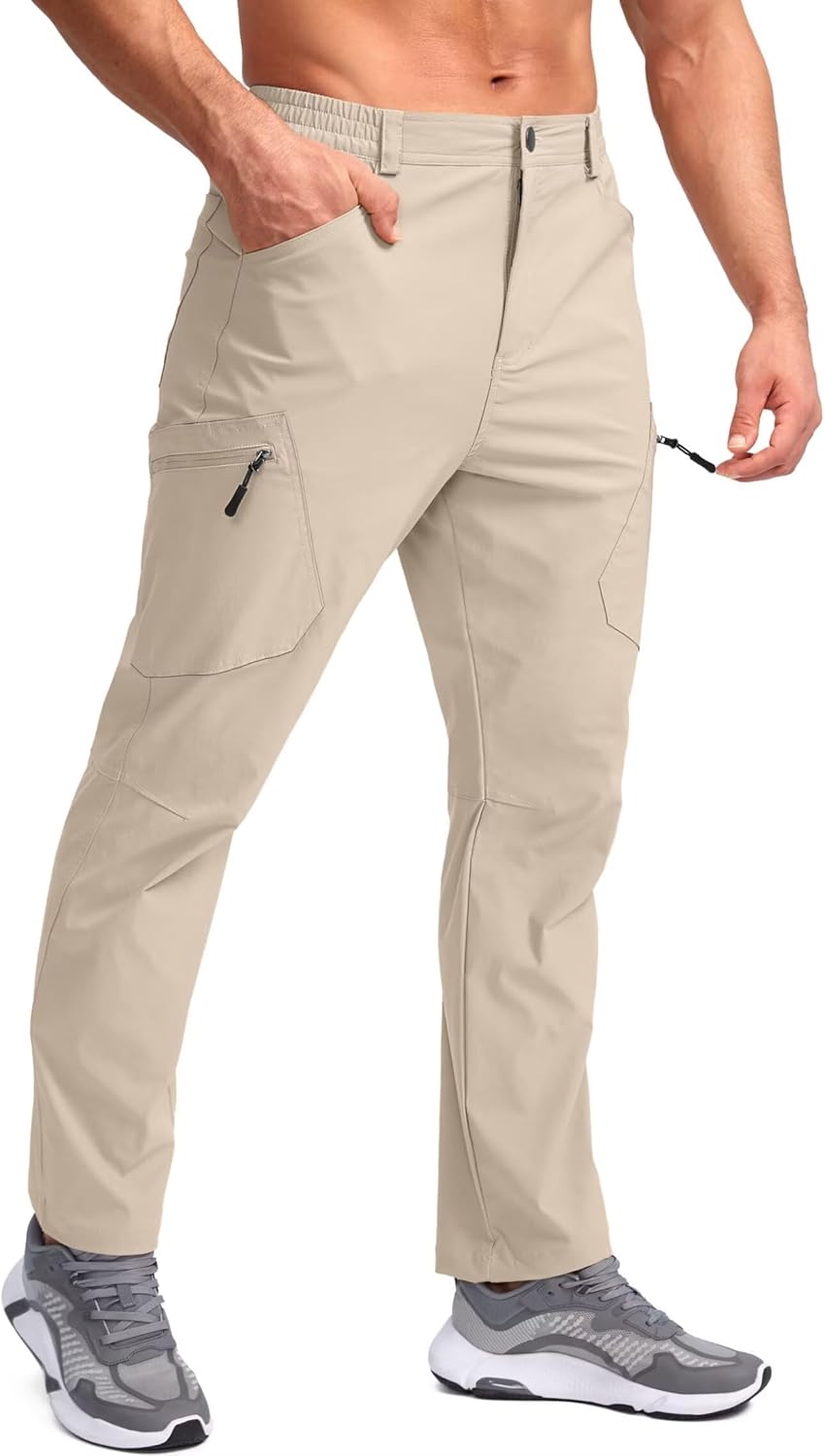Pudolla Men's Lightweight Hiking Pants for Outdoor Adventures