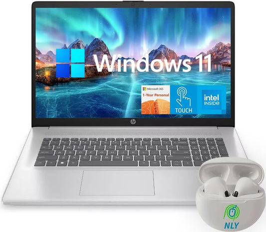 HP 17.3 Touchscreen Laptop: Fast Performance, Office 365