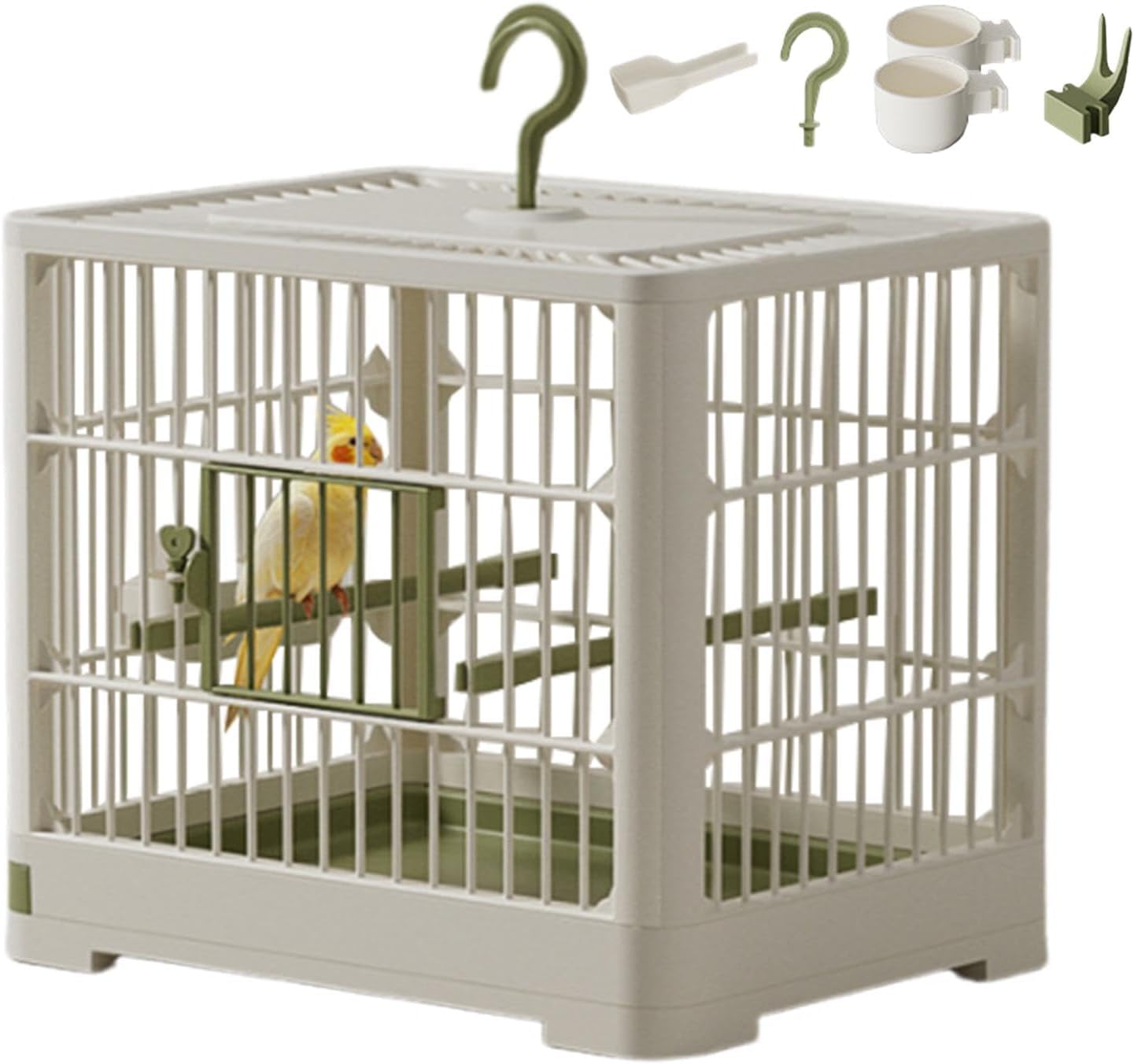 Portable Bird Carrier Cage - Lightweight Transport