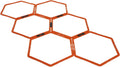 Hex Agility Rings Speed Rings - Compact Footwork Training Set