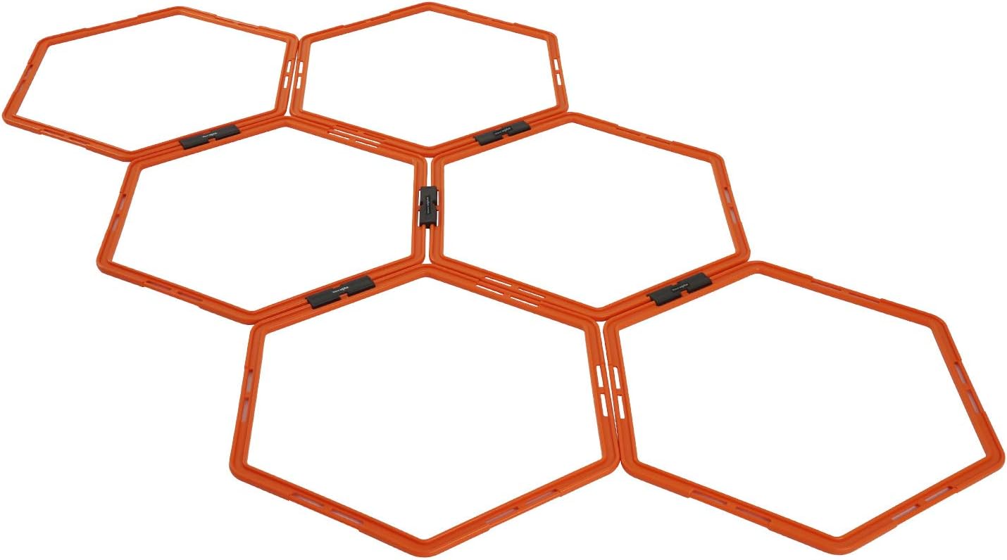 Yes4All Hex Agility Rings for Speed Training and Footwork
