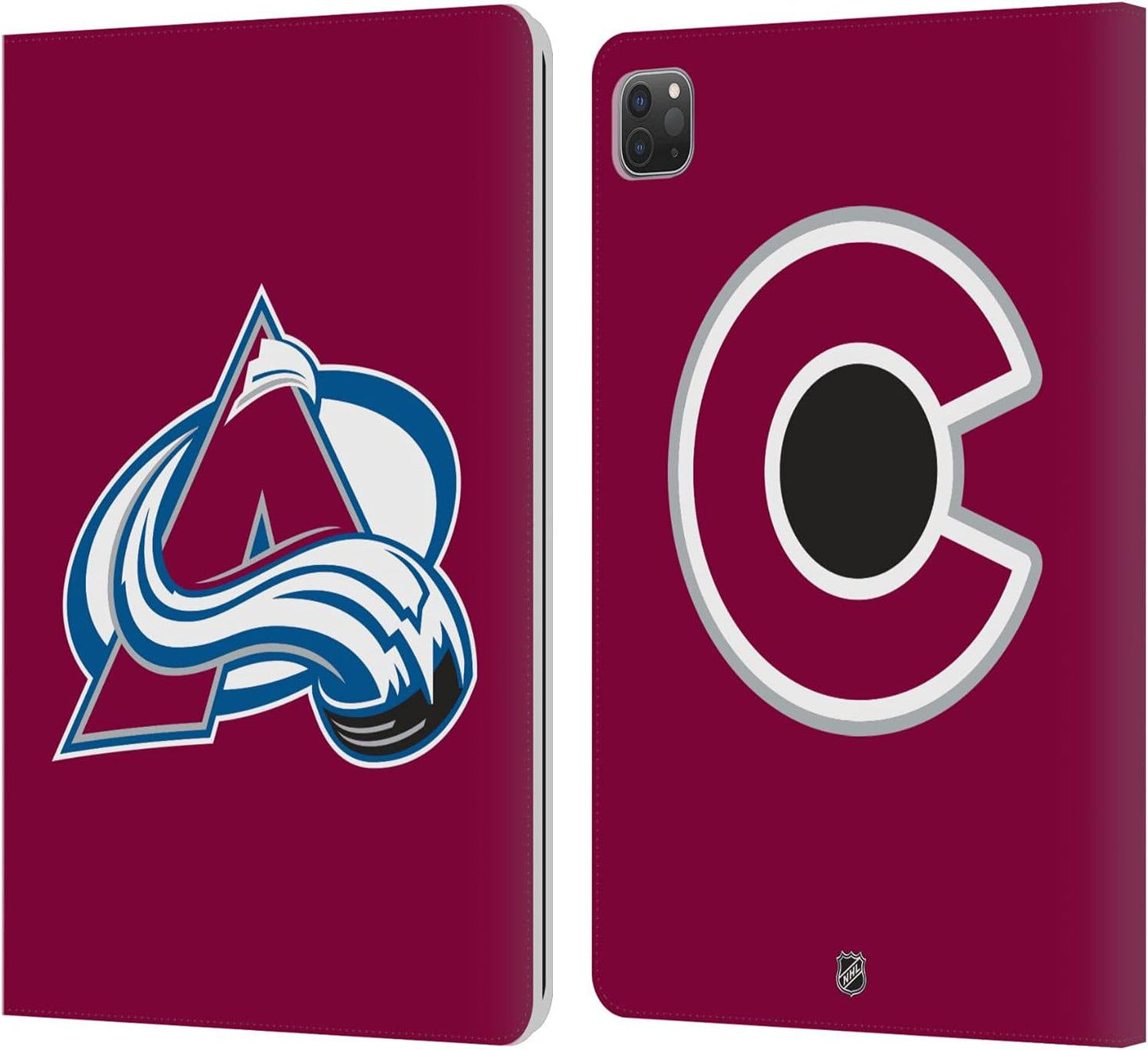 NHL Colorado Avalanche Leather Wallet Case for iPad Pro 11