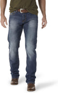 Wrangler Mens Retro Slim Fit Straight Leg Jean - Retro Look sits