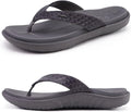 Womens Flip Flops with Yoga Mat Insole - Comfortable Arch Support