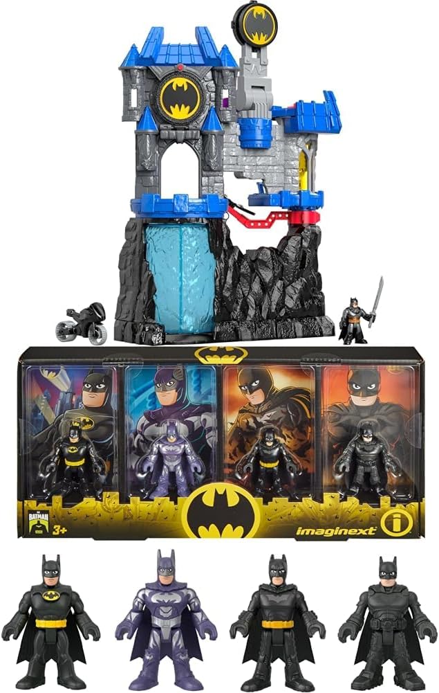 Fisher-Price Imaginext DC Super Friends Wayne Manor Batcave Set