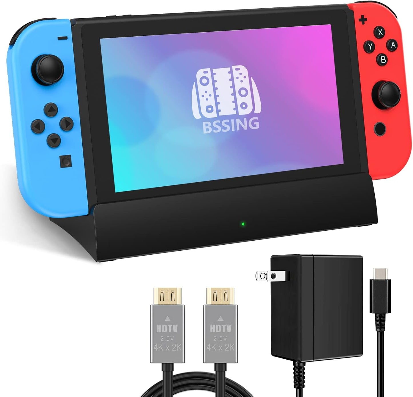 TV Dock Station for Switch - 4K HDMI Output & Charging Support