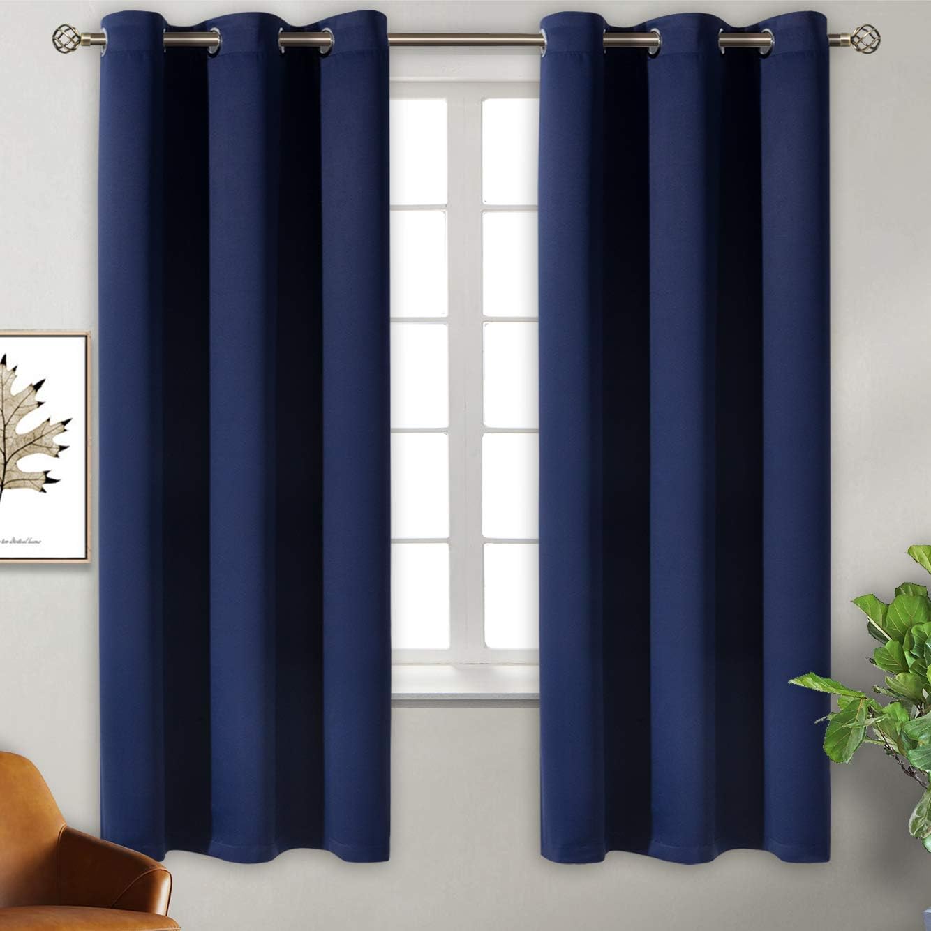 BGment Blackout Curtains for Bedroom - Thermal Insulated Panels