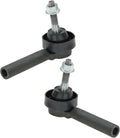 TRQ Front Outer Tie Rod Set Driver & Passenger Side - Direct Fit