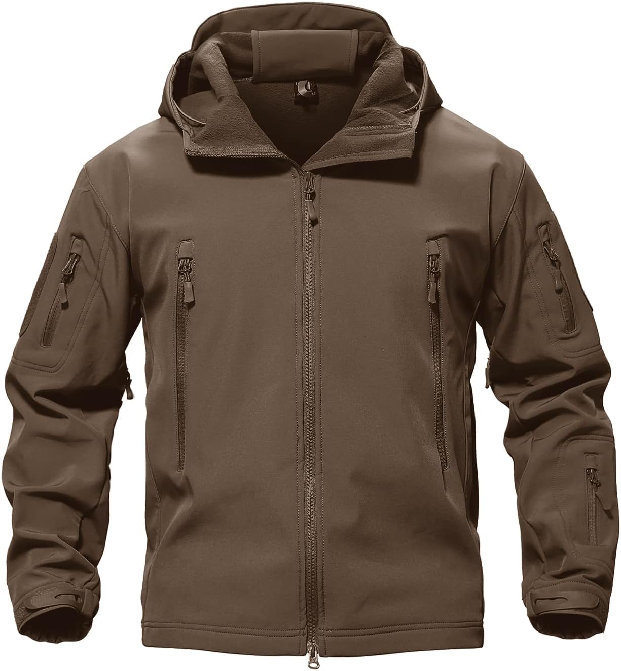 TACVASEN Men's Tactical Soft Shell Jacket for Winter Activities