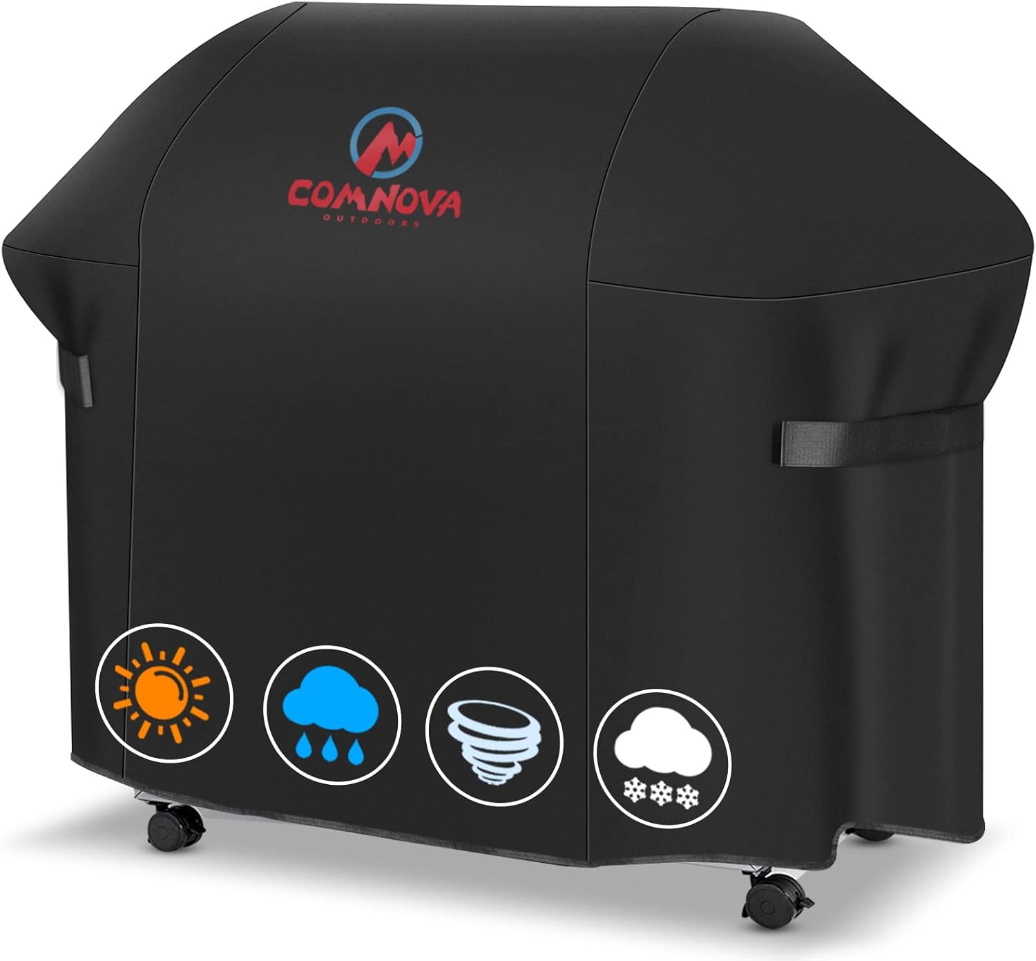 Comnova 58 Inch Grill Cover - Heavy Duty Waterproof BBQ Protection