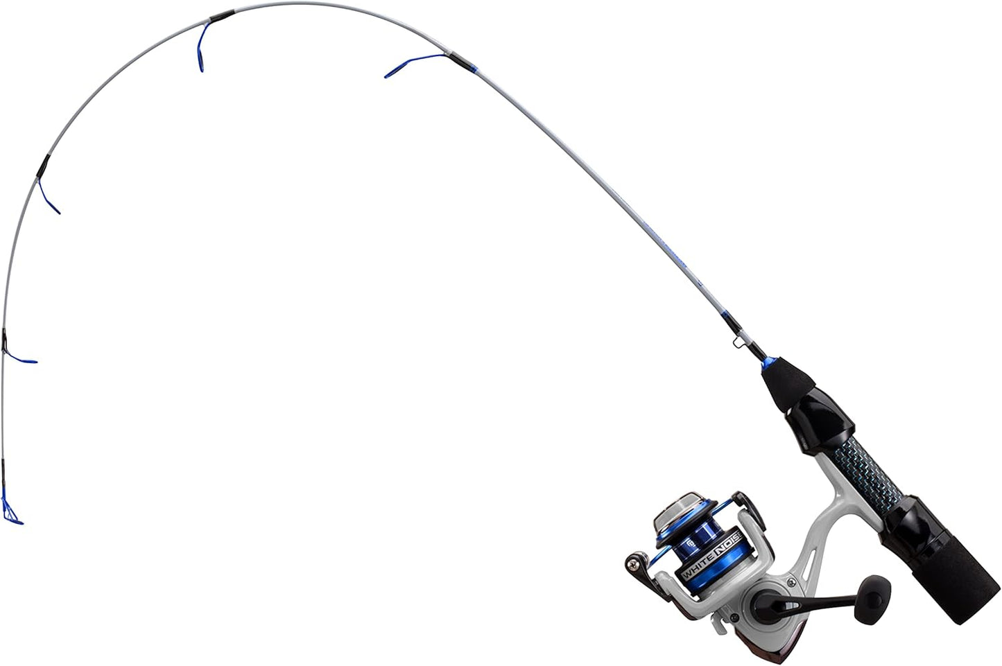 13 FISHING White Noise Ice Combo - Smooth 26 M (Medium) - WNC3-26M, Grey