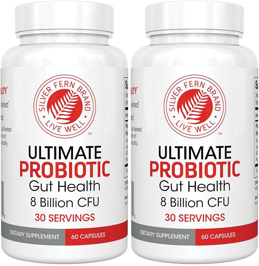 Silver Fern Ultimate Probiotic 2-Pack for Gut Health Support