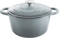 Crock Pot Artisan 5-Quart Round Enameled Cast Iron Dutch Oven