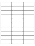 BESTEASY 30-up Address Shipping Labels 1 in x 2-5/8 in - Durable FBA
