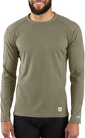Carhartt Men's MBL113 Base Force Midweight Classic Crew - Warm, Fast