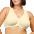 Front-Closure Cotton Comfort Sleep Bra - The Meryl