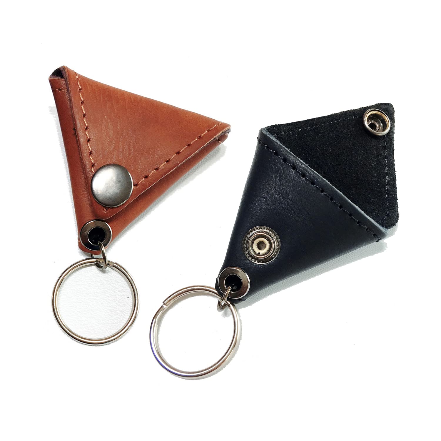 Compact PU Leather Guitar Picks Holder - Keep Picks Secure!