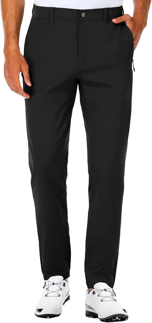 SPECIALMAGIC Golf Pants for Men - Slim Fit Stretch Tapered Design