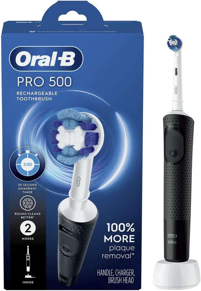 Oral-B Pro 500 Electric Toothbrush for Deep Clean and Care