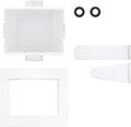 1/2 in Universal Center Drain Washing Machine Outlet Box - Recessed