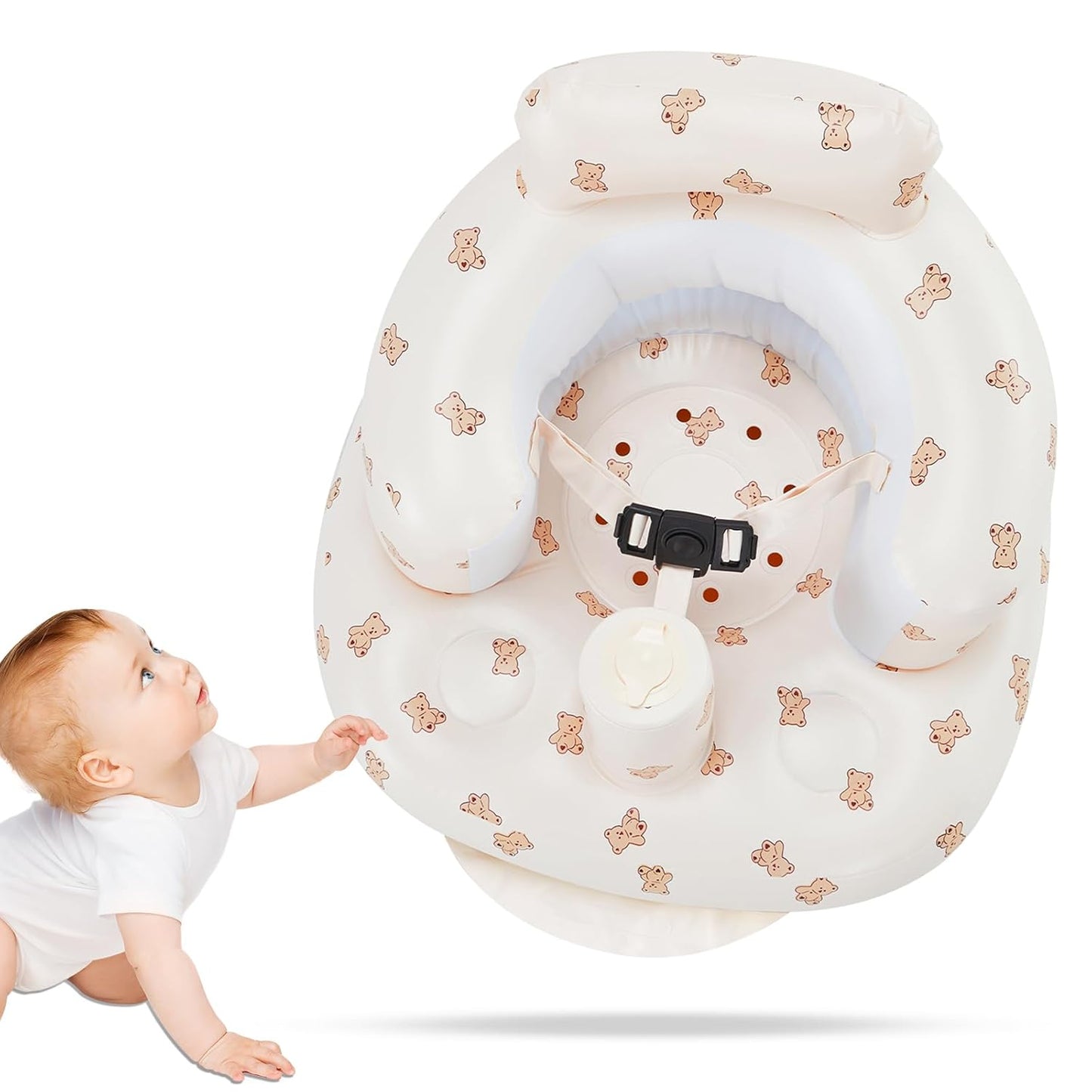 UAYBABU Inflatable Baby Chair: 3-in-1 Support Seat