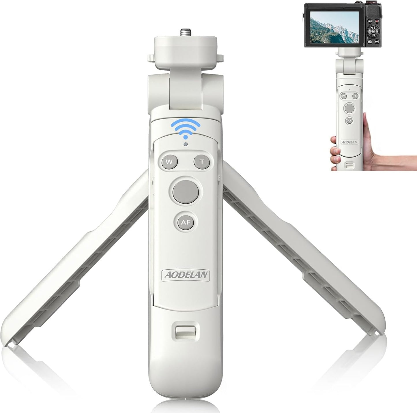 Wireless Camera Remote Control Shooting Grip and Tripod for Canon