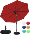 11 ft Patio Umbrella with Sand Bag Base - Tilt & Crank
